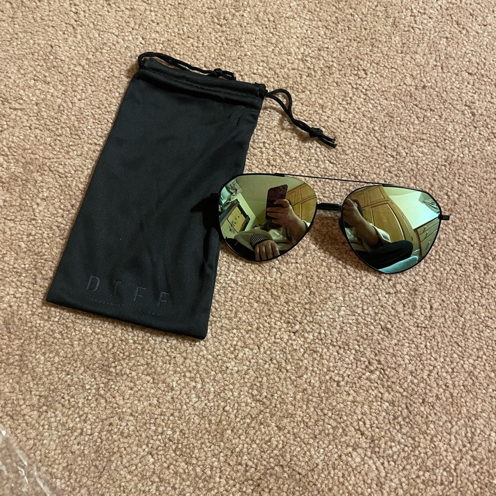 Diff Dash Aviator Sunglasses - image 3